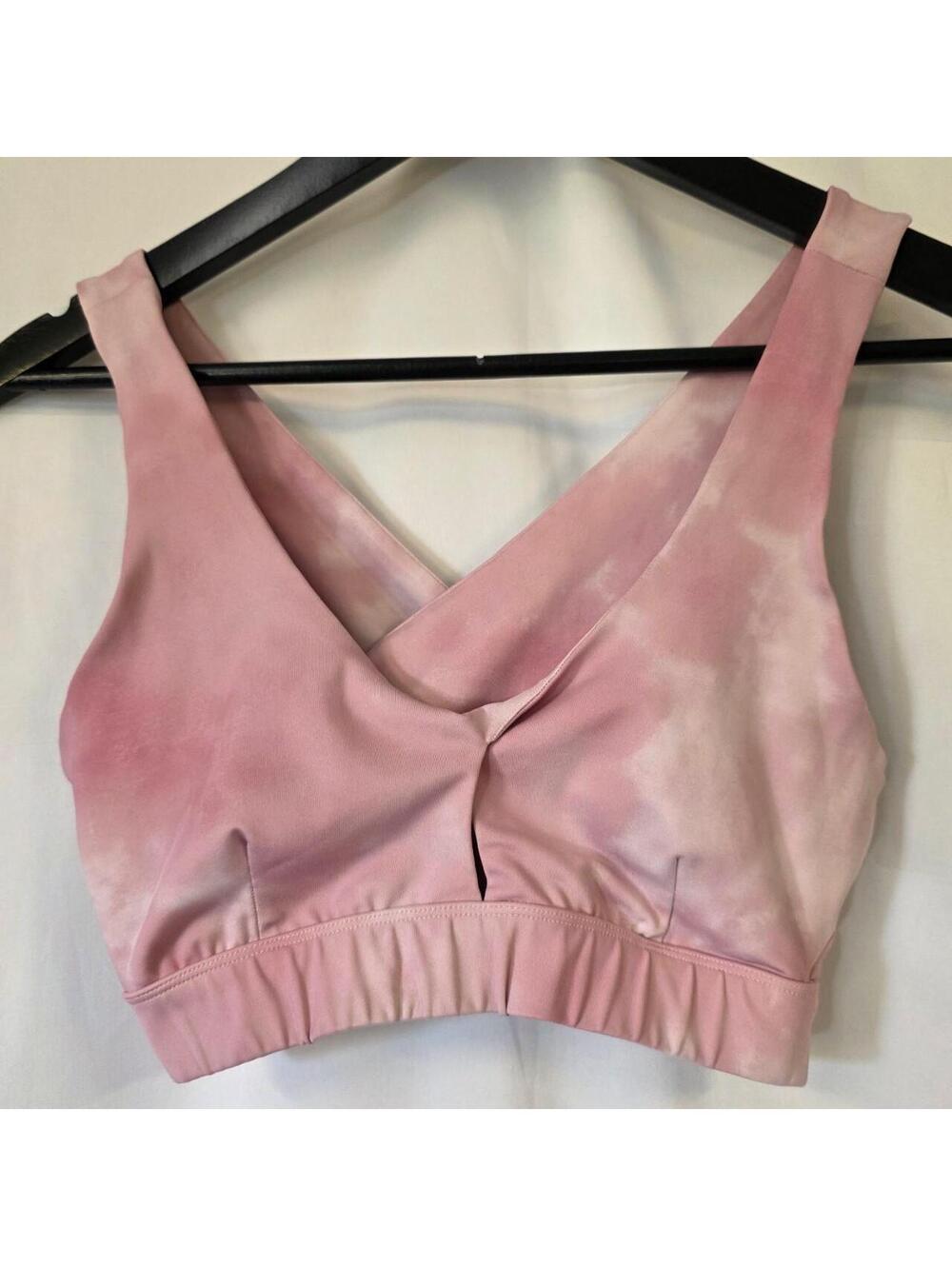 JustFab Women's Pink Crop-top